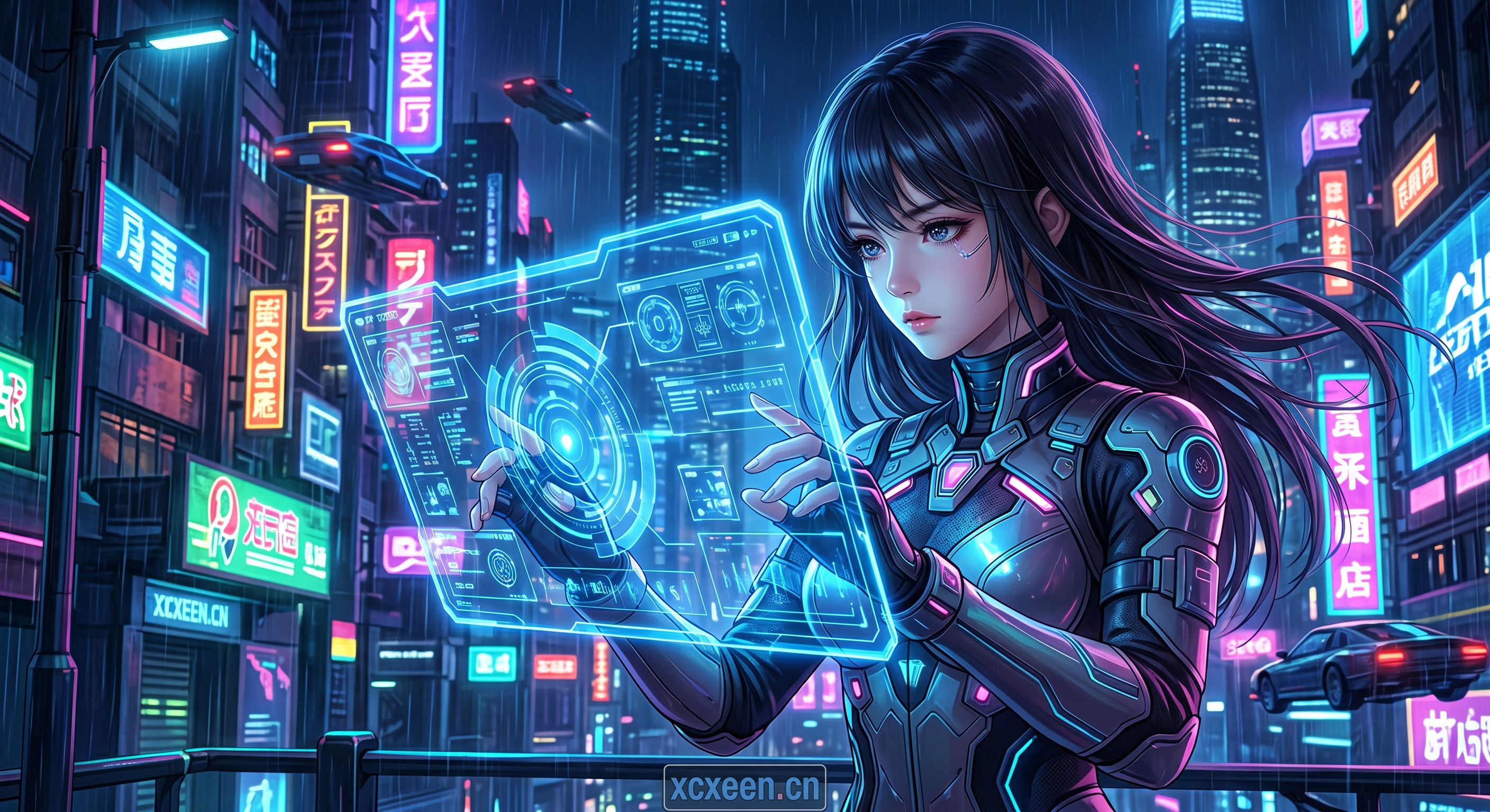 R星51精选漫画 赛博红颜2099 原创二次元漫画封面