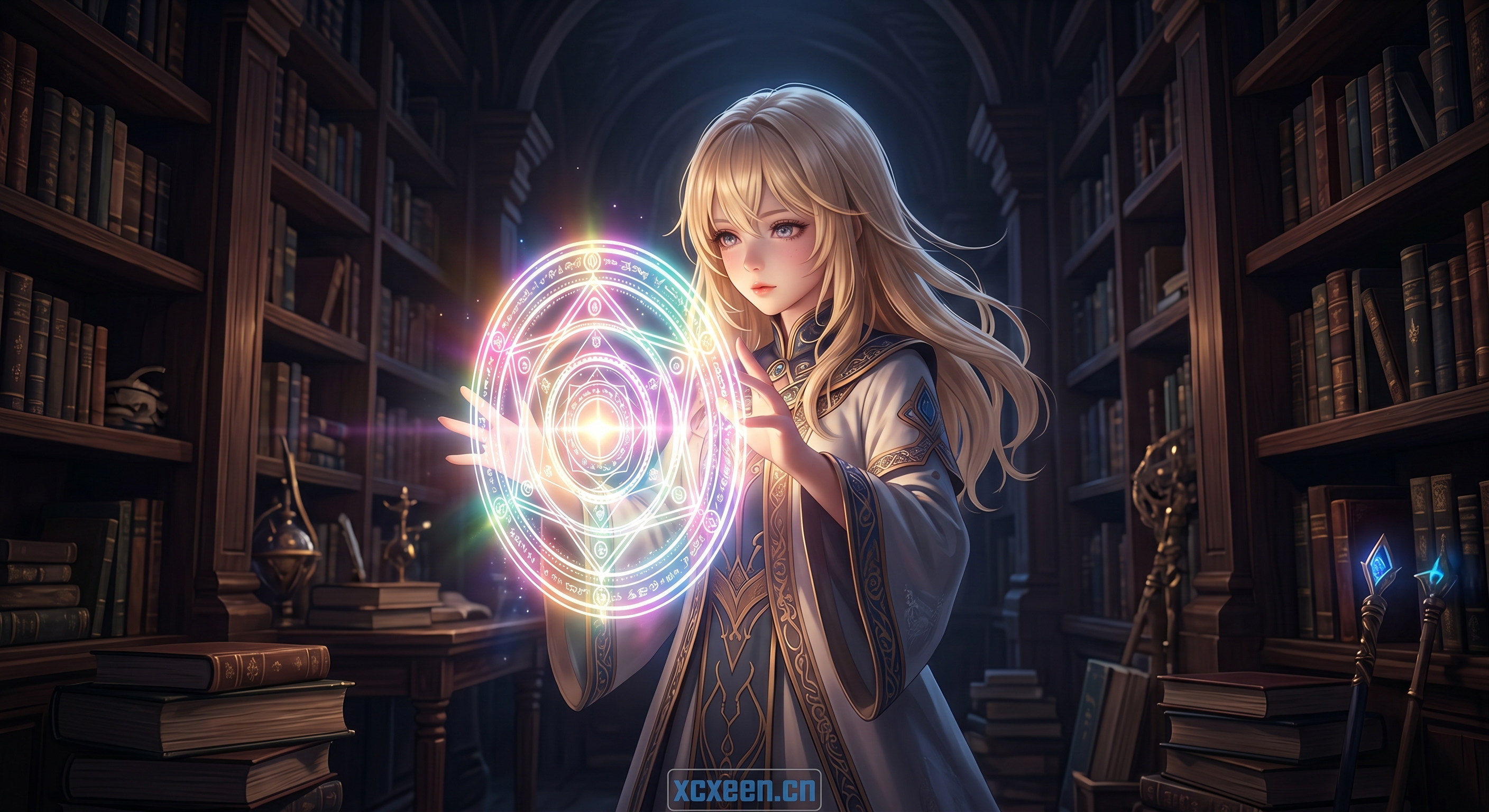 R星51精选漫画 古卷魔法师 原创二次元漫画封面