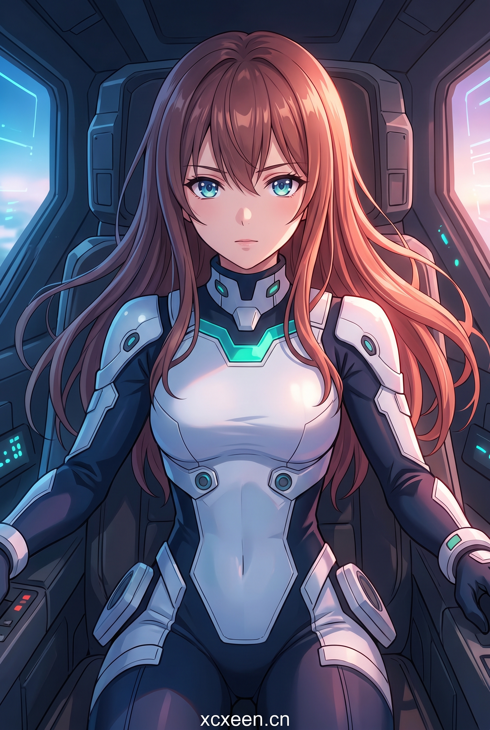 R星51精选漫画 机甲少女Σ 原创二次元漫画封面