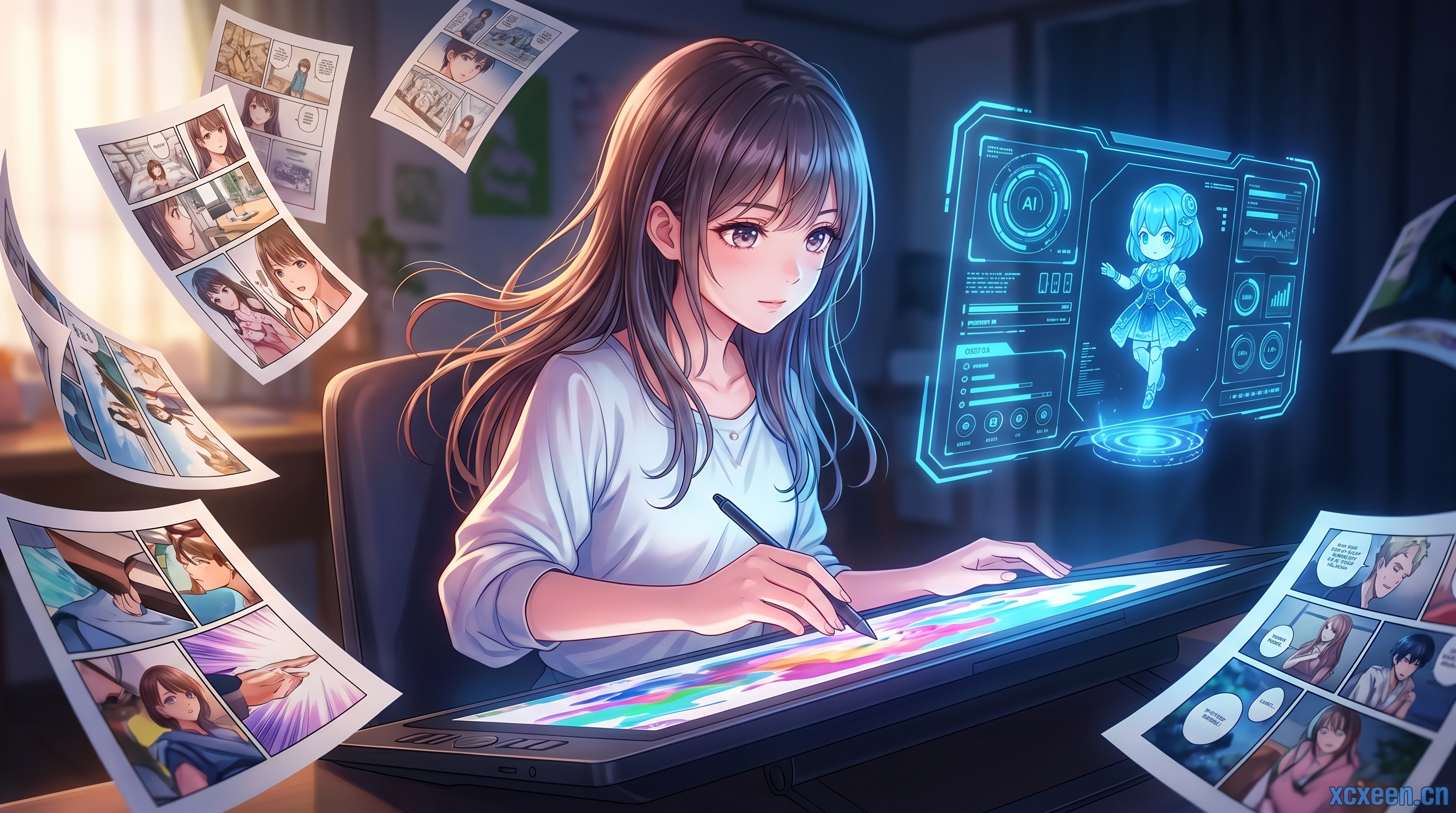 R星51精选漫画 日韩漫画上墨技法 | 漫画教程 漫画教程缩略图